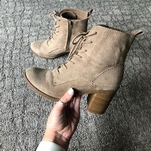 Taupe Booties